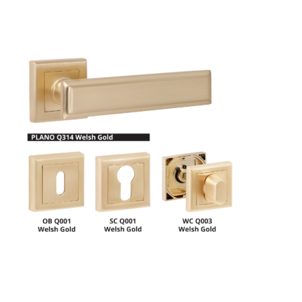 Дръжка PLANO Q314 Welsh Gold